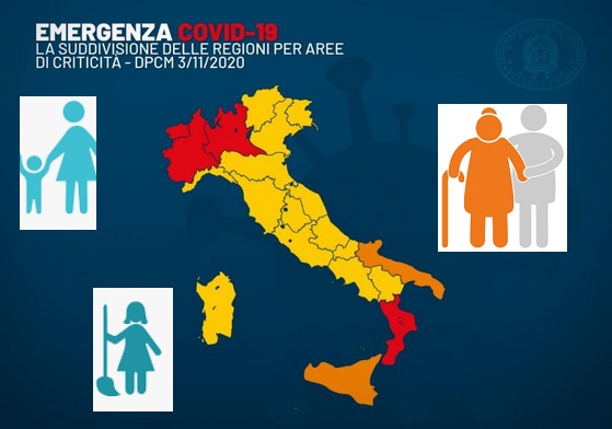 Colf e badanti possono lavorare anche in zona rossa